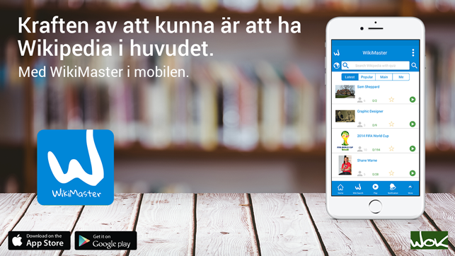 WikiMaster som utbildningsverktyg