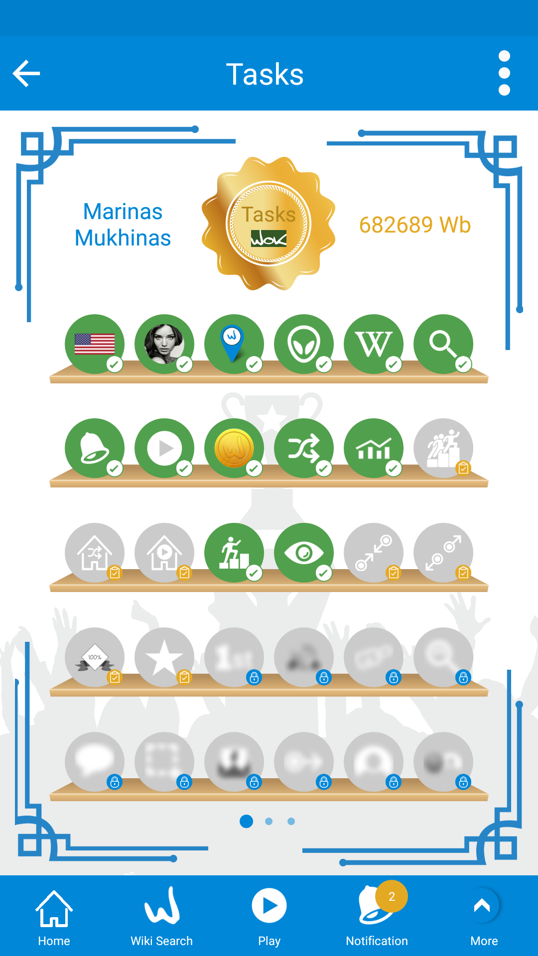 WM tasks